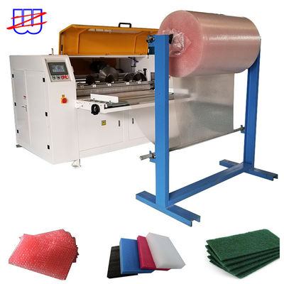 CNC volledig automatische PLC-controle luchtbel film snij- en snijmachine voor 100 mm rol