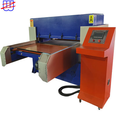 1200 mm L*W PE-verpakkingsfoam automatische hydraulische matrassnijmachine met een rotatiesnelheid van 200 zonder belasting