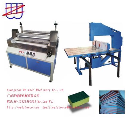 AC380/50HZ Spanning Keuken Sponge Foam Schoonmaak Pad Wasmachine Sponge maken Machine