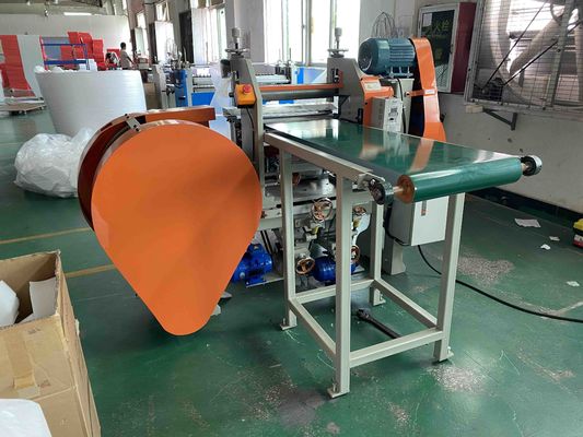 900 mm Automatische EPE EVA CR EPDM Polyethyleen schuimbatten Isolatie katoensnijmachine