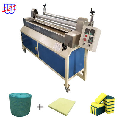 Keuken spons stof en kunststof PVC film Gluer Machine met warm gesmolten lijm technologie