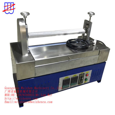 Precieze toepassing met 600mm WZ-S600L Dual Roller Hot Melt Glue Applicator