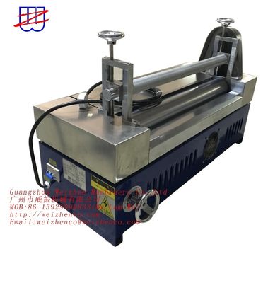 Elektrisch aangedreven WZ-S800L Verpakkingsfoam Hot Melt Glue Roller Coat Machine