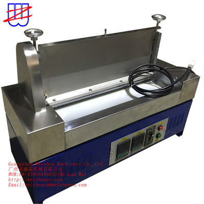 600 mm/800 mm Kleefmachine Dubbelrol Hot Melt Glue Machine voor AC220 Competition